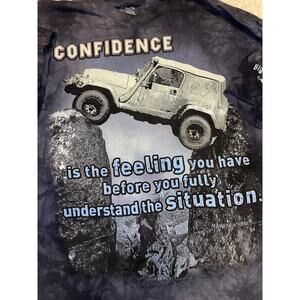 The Mountain Made in the USA Confidence Tee Shirt Sz XL